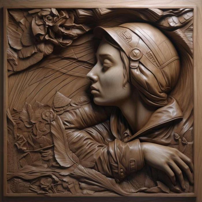 نموذج ثلاثي الأبعاد لآلة CNC 3D Art 